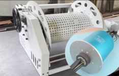 How to install the slip ring of the shore power winch