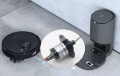 Application of JARCH conductive slip ring in sweeping robot
