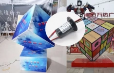 JARCH conductive slip rings are widely used in rotating light boxes